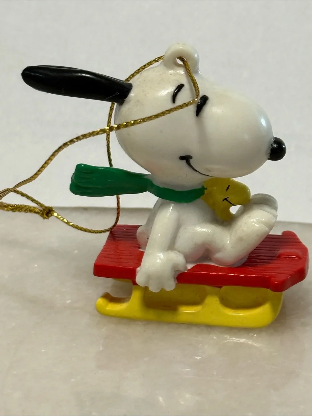 Peanuts Snoopy Ornament with Sled